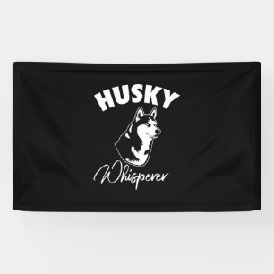 Husky Siberian Whisperer Banner