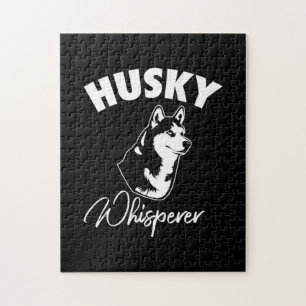Husky Siberian Whisperer Jigsaw Puzzle