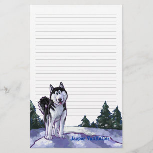 Husky Stationery