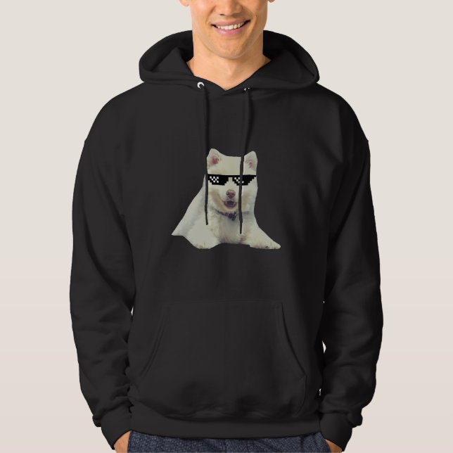 Husky Stickers Hoodie (Front)