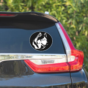 Husky Stickers Siberian Husky Malamute Decals