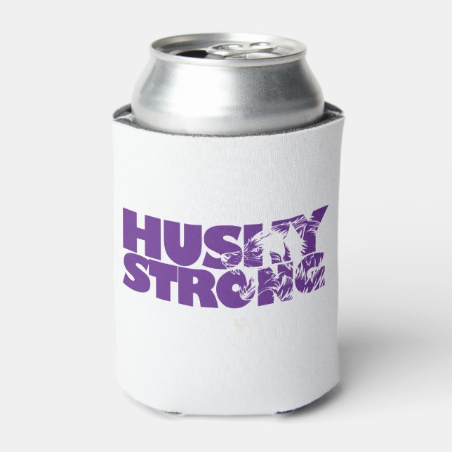 Husky Strong   Can Cooler (Can Front)
