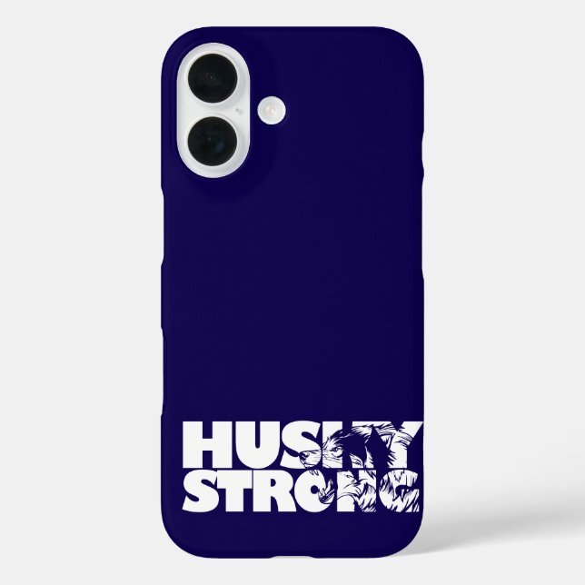 Husky Strong Case-Mate iPhone Case (Back)