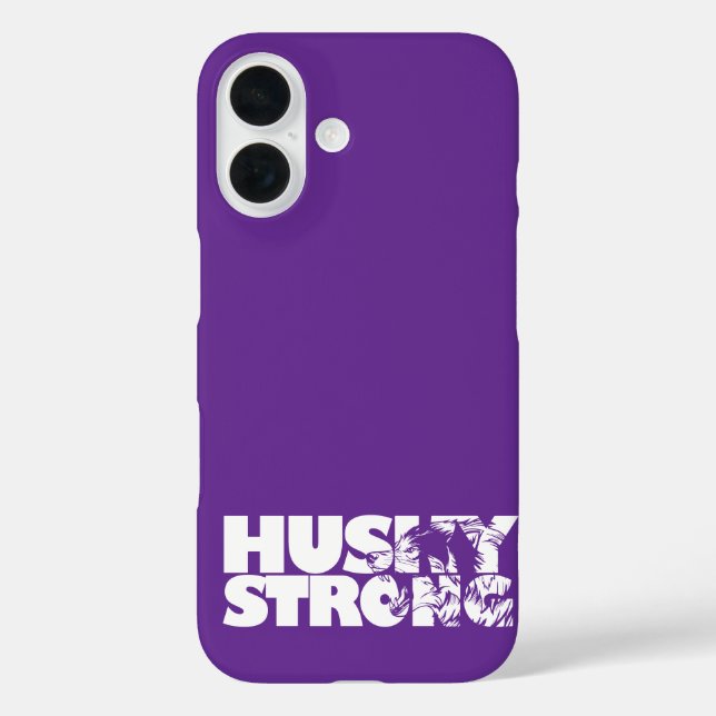 Husky Strong Case-Mate iPhone Case (Back)