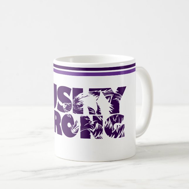 Husky Strong Coffee Mug (Front Right)