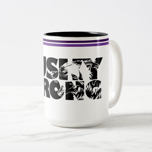 Husky Strong Coffee Mug (Front Right)