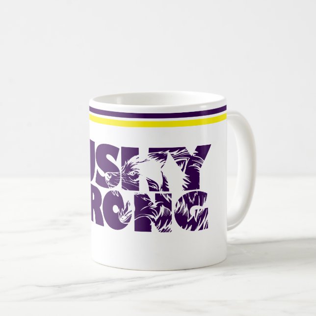 Husky Strong Coffee Mug (Front Right)