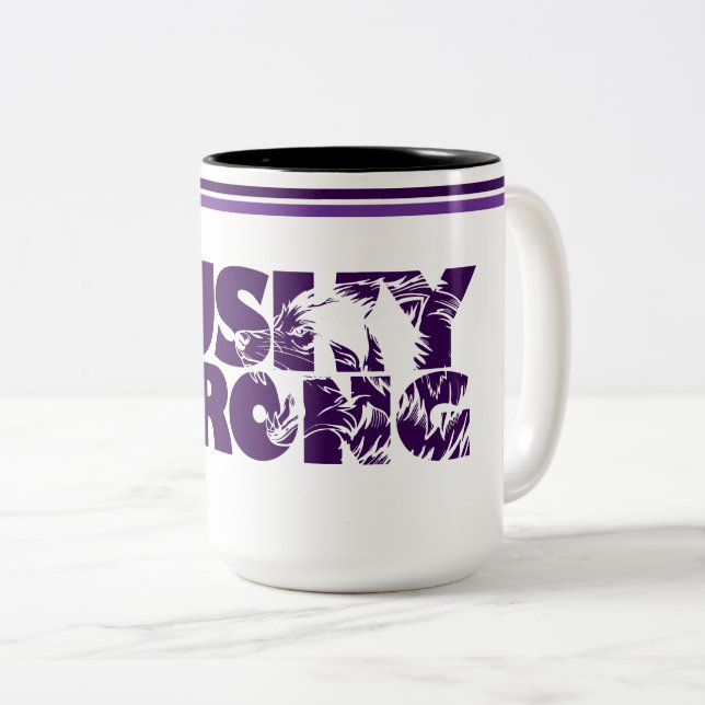 Husky Strong Coffee Mug (Front Right)
