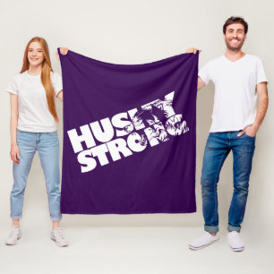 Husky Strong Fleece Blanket