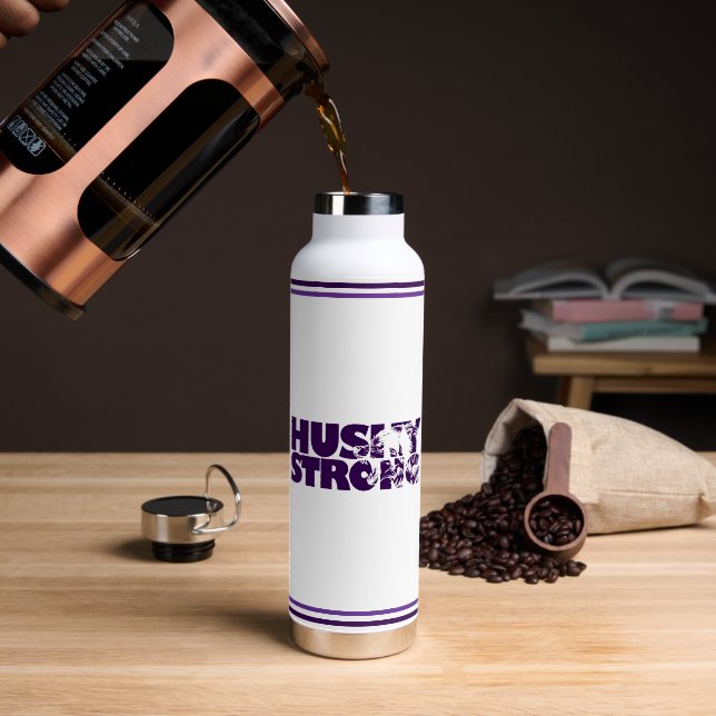 Husky Strong  Insulated Tumbler Water Bottle (Coffee (Rotated))