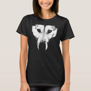 Husky T-Shirt Women's Husky Wolf Organic T-shirt
