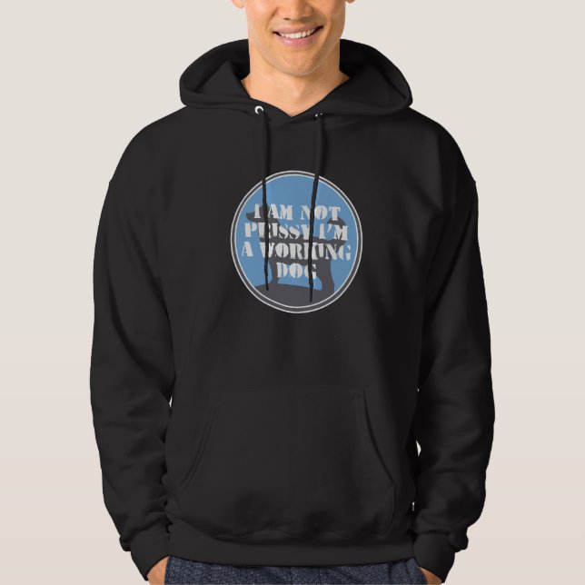 Husky The Working Dog Hoodie (Front)