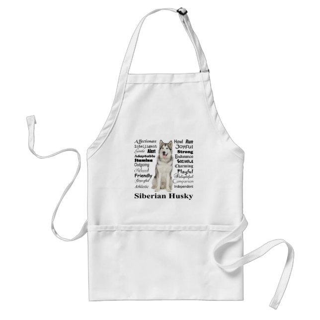 Husky Traits Apron (Front)