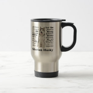 Husky Traits Travel Mug