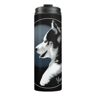 Husky Tumbler Mug Custom Husky Puppy & Gifts