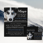 Husky, Veterinarian, Veterinary Service Flyer<br><div class="desc">Husky,  Veterinarian,  Veterinary Service Advertising Flyer by The Business Card Store.</div>