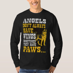 Husky Wings They Have Paws T-Shirt