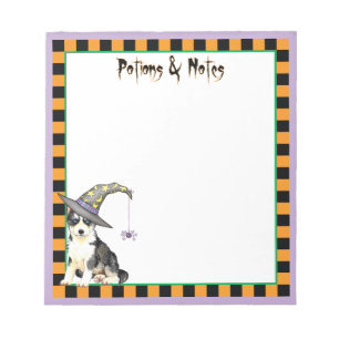 Husky Witch Notepad