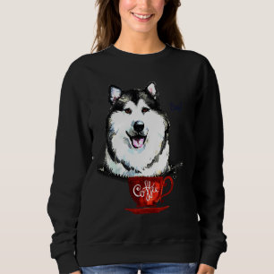 Husky With Alaskan Malamute Sweatshirt