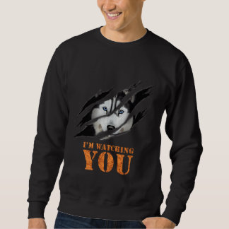 Husky Wolf Quote Sweatshirt