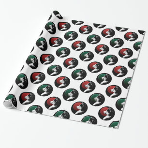 Husky Wrapping Paper Christmas Husky Gift Paper