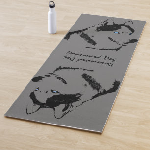 Husky Yoga Mats Malamute / Husky Sled Dog Mat