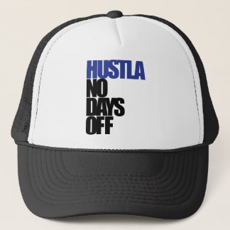 Hustla Blue Trucker Hat