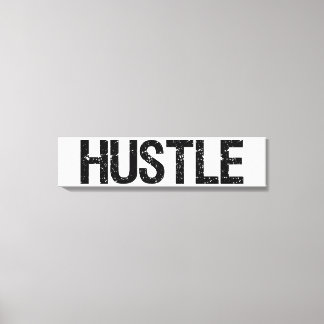Hustle Canvas Print