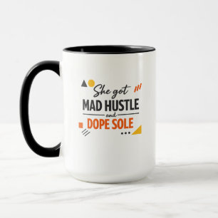 Hustle, Confidence & Great Shoes Mug