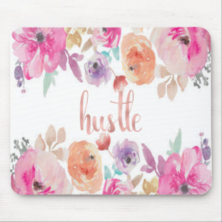 Hustle Floral Mouse Mat
