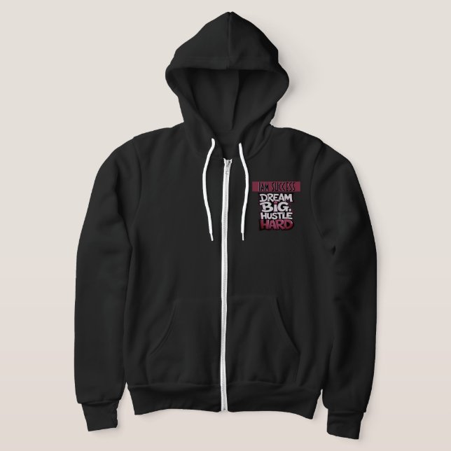 HUSTLE HARD HOODIE (Laydown)