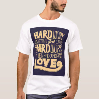 Hustle Hard" T-Shir T-Shirt