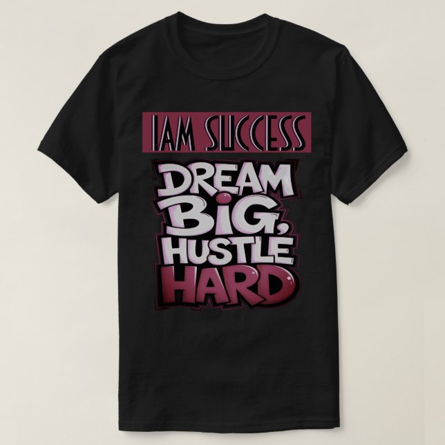 HUSTLE HARD T-Shirt (Design Front)
