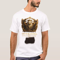 Hustle in Silence Crest T-shirt