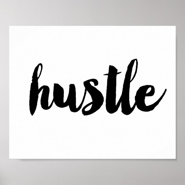 Hustle Poster (Front)