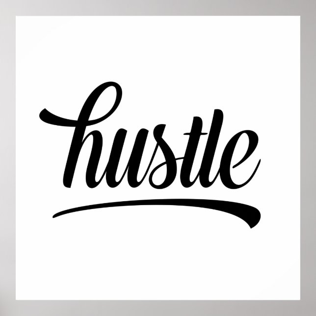 Hustle Poster (Front)