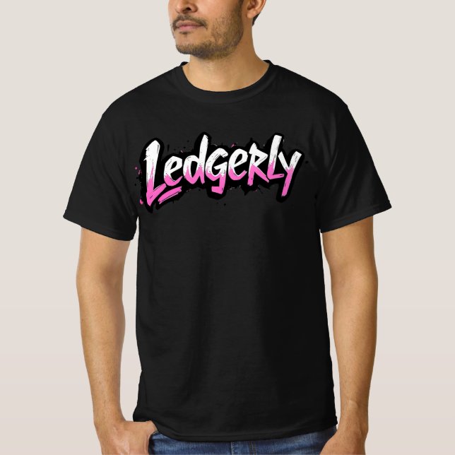 Hustle | Short Sleeve Shirt | Ledgerly ® (Front)