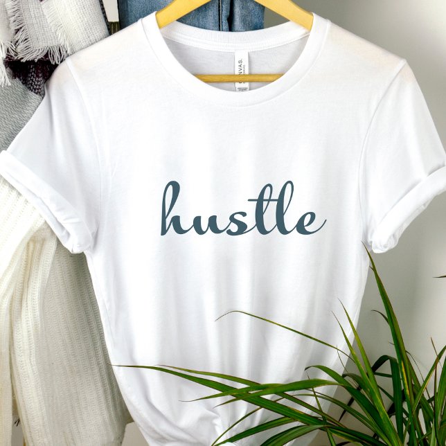 Hustle – Stay Focused, Stay Driven T-Shirt (Creator Uploaded)