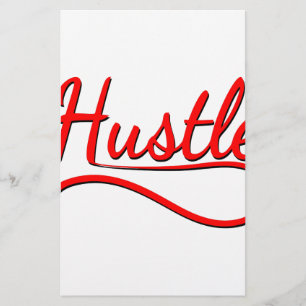 Hustle Typography Art