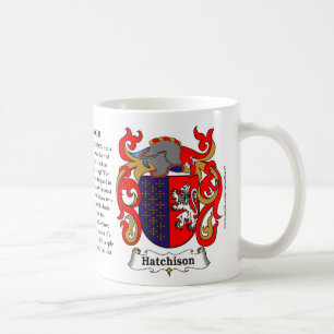 Hutchinson Family Coat of Arms Mug