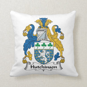 Hutchinson Family Crest Cushion