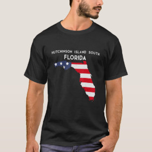 Hutchinson Island South Florida USA State America  T-Shirt