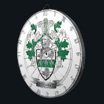 Hutchison Family Crest Coat of Arms Dartboard<br><div class="desc">Hutchison family crest and Scottish Hutchison coat of arms. For men with the Hutchison surname,  and for women with the Hutchison last name. Click on our store: 'Hutchison Family Crest' to see all our designs featuring the Hutchison family name.</div>
