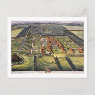 Hutton Hall in the county of Cumberland engraved b Postcard