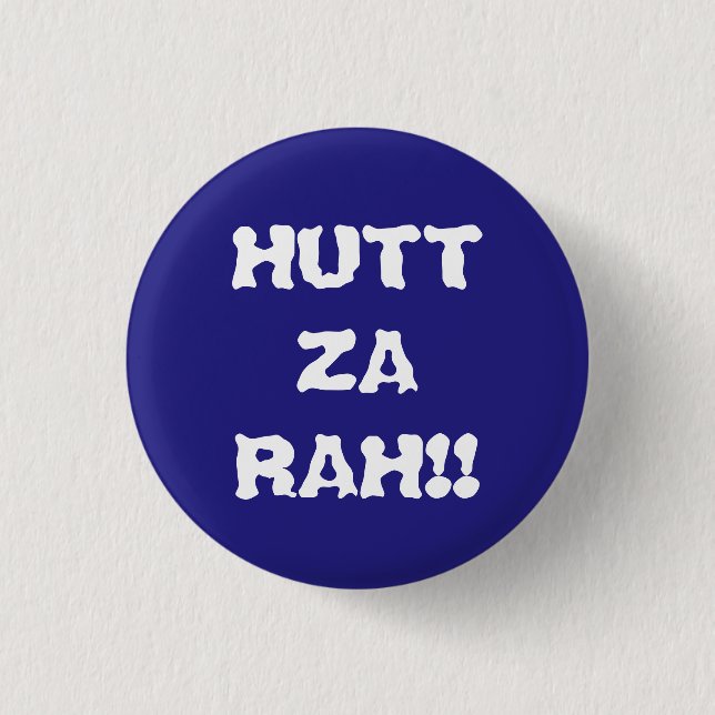 HUTTZARAH 3 CM ROUND BADGE (Front)