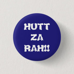 HUTTZARAH 3 CM ROUND BADGE