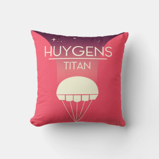 Huygens Titan Space Art Cushion