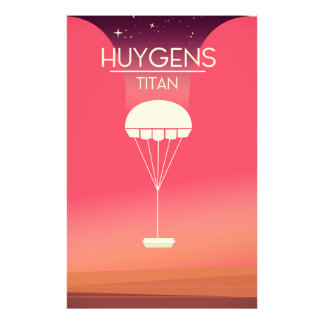 Huygens Titan Space Art Photo Print