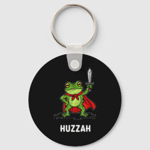 Huzzah Frog Key Ring