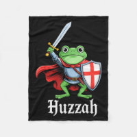 Huzzah Frog Knight Funny Sword Meme Quote Medieval